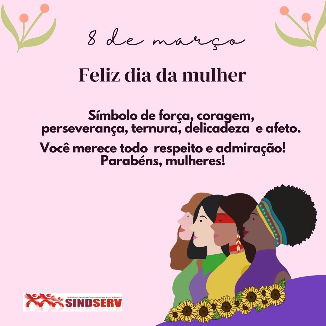 08 de março dia internacional da Mulher