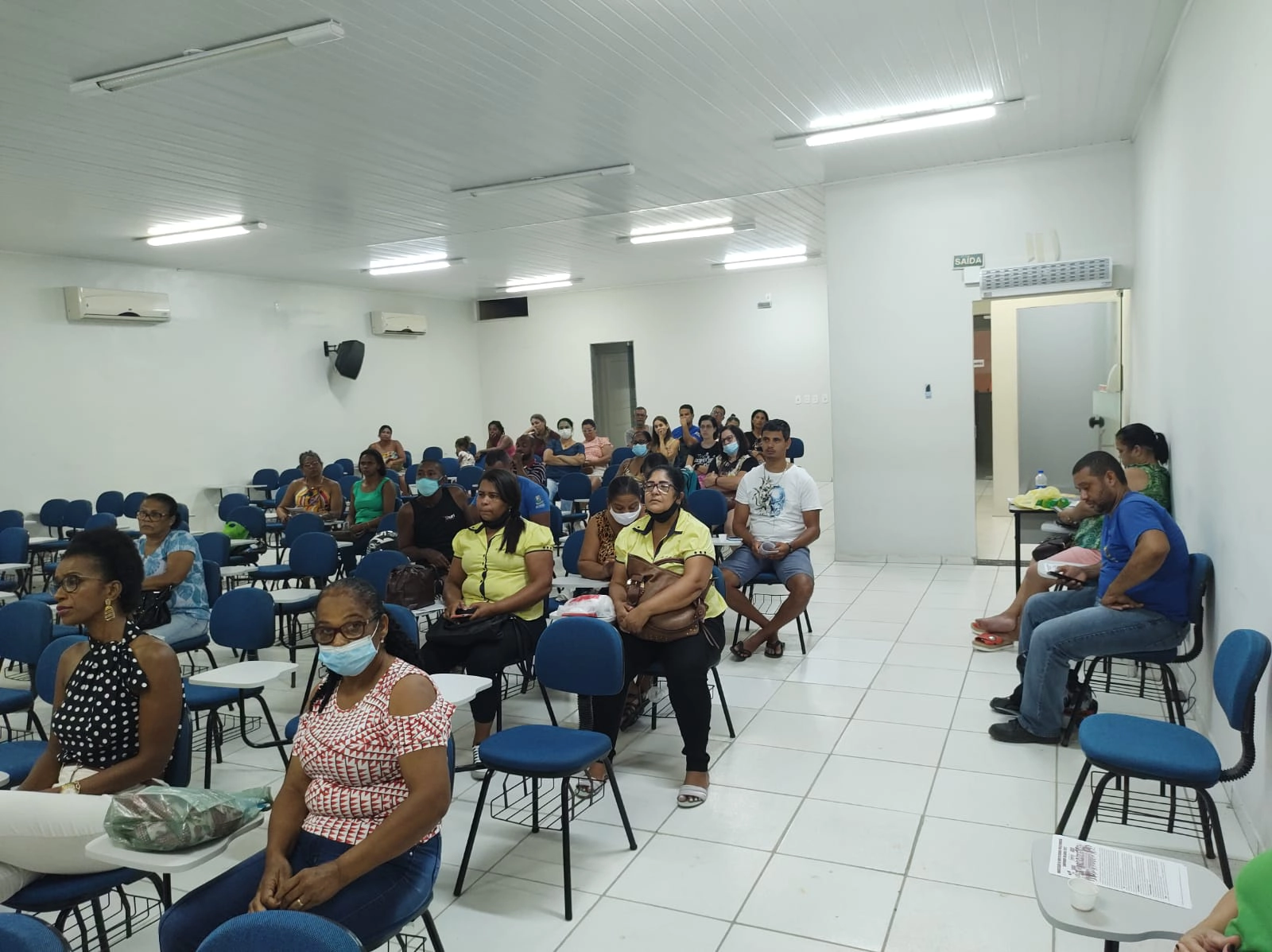 Assembleia Extraordinária Administrativo e Saúde realizada em 12/04/2022.