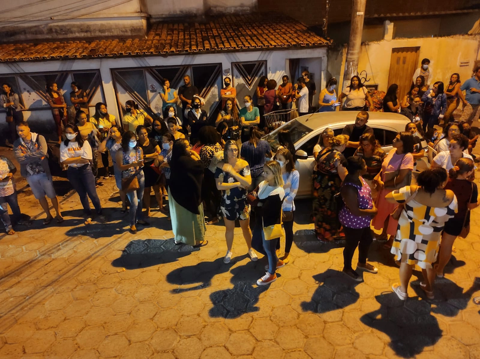 Assembleia Geral realizada em 19.07.2022, em frente a sede do Sindserv