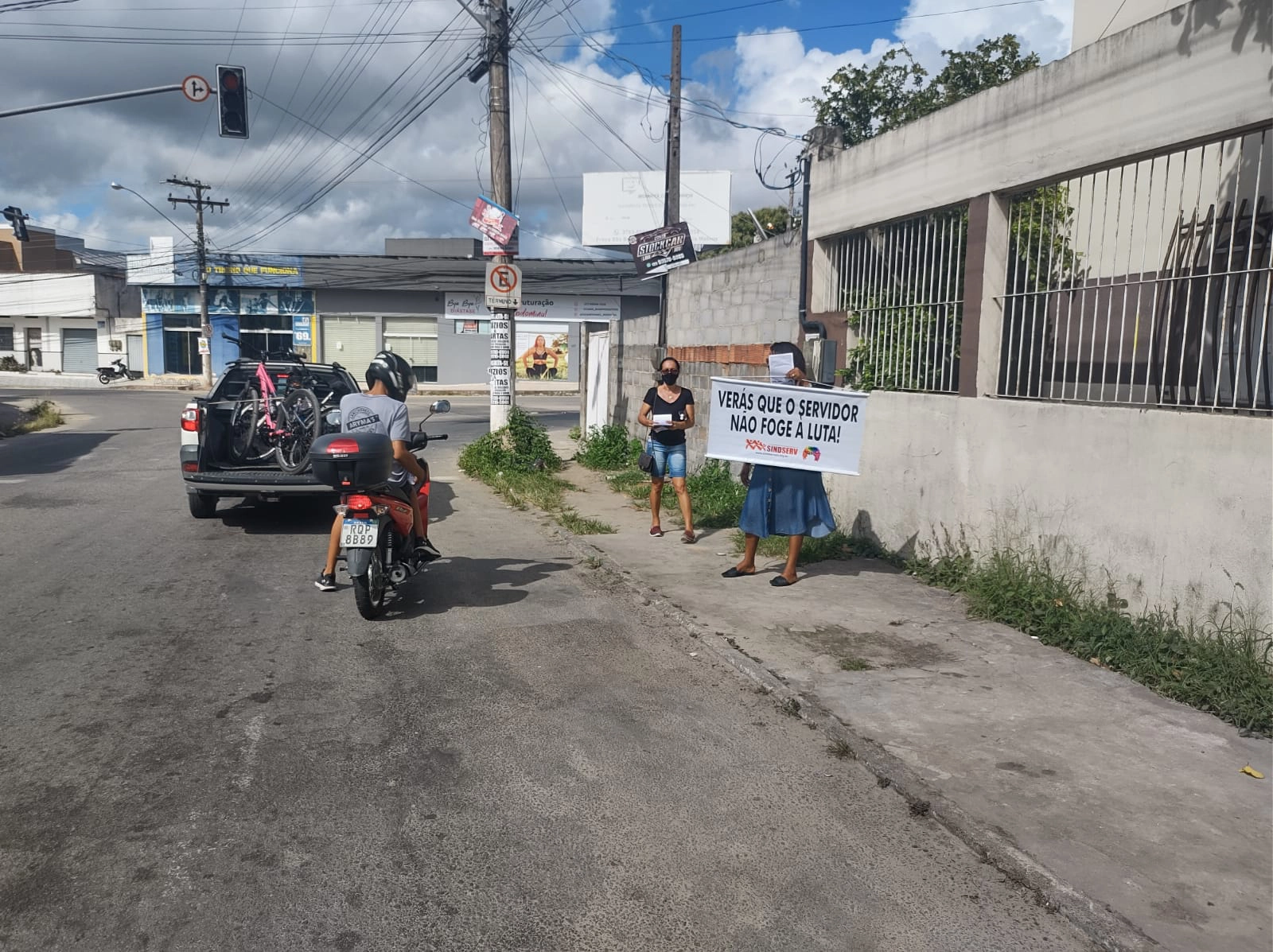 Ato de Manifestação realizado em 02/04/2022