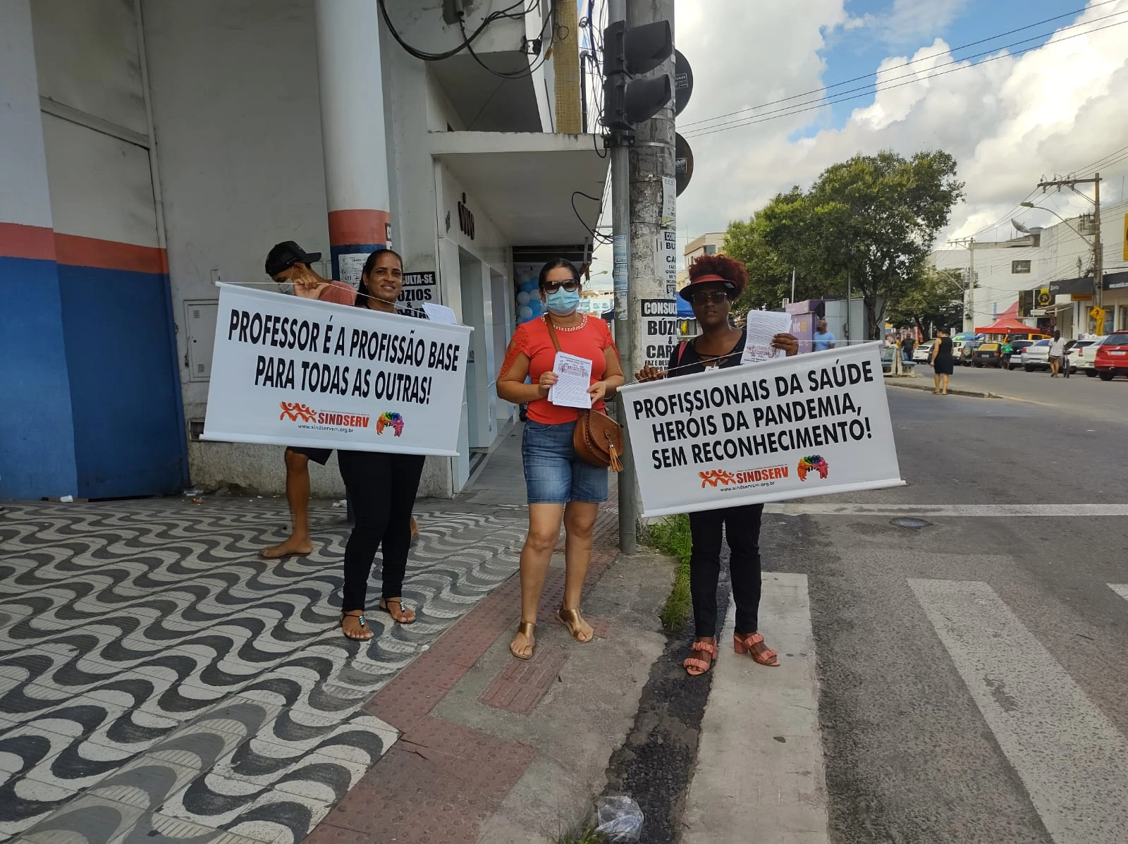 Ato de Manifestação realizado em 02/04/2022