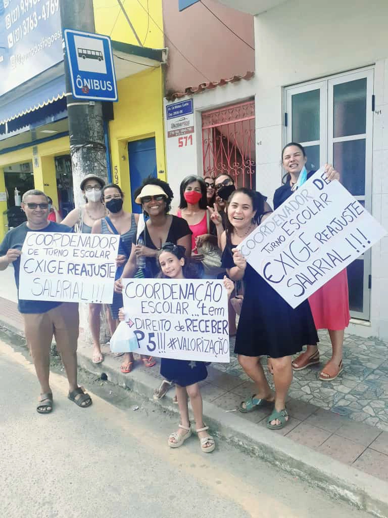 Ato de Manifestação realizado em 02/04/2022