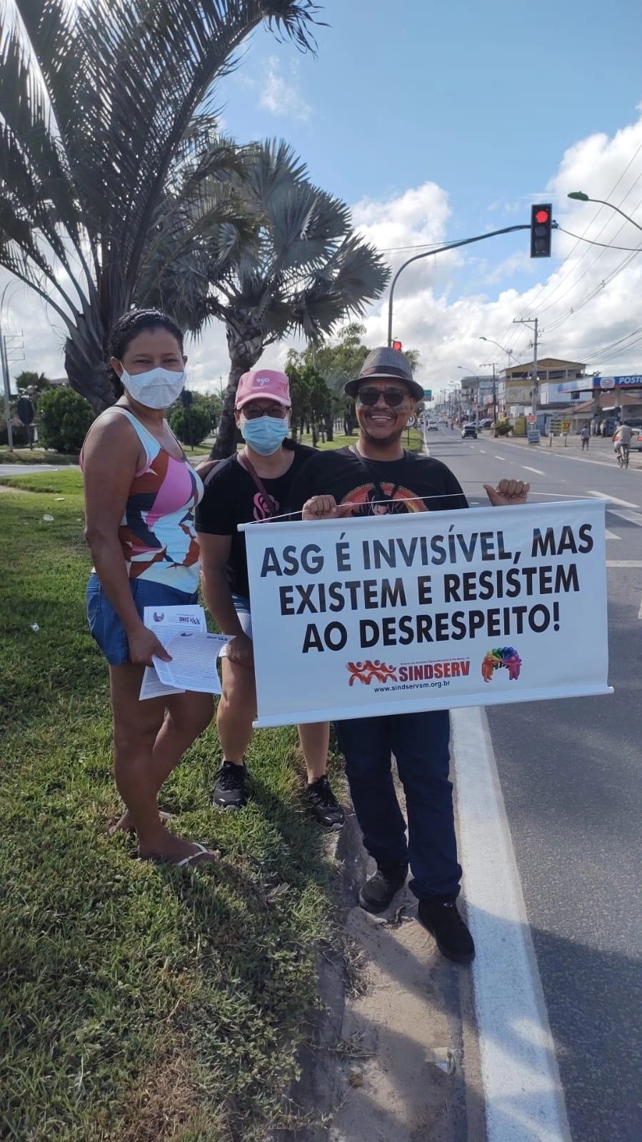 Ato de Manifestação realizado em 02/04/2022