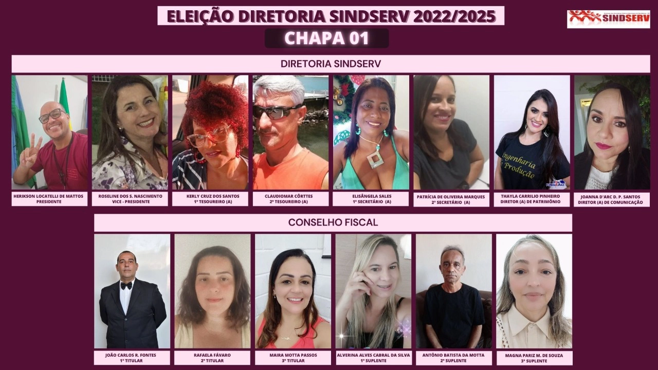 Eleição sindical triênio 2022/2025