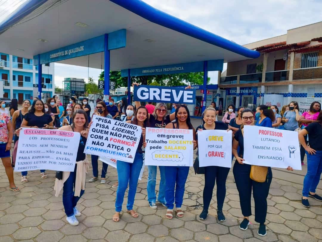 Greve Geral do Magistério da Rede Pública Municipal -  Atividades Grevistas realizadas em 12/07/2022