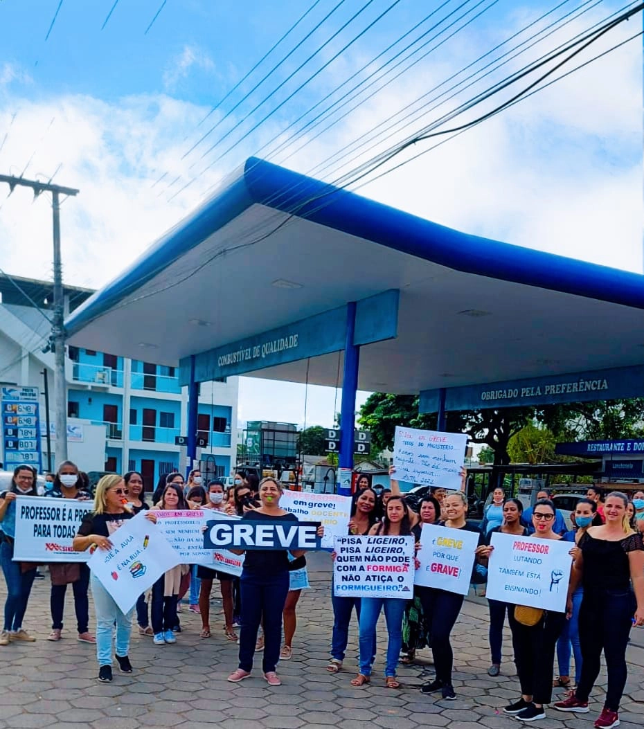 Greve Geral do Magistério da Rede Pública Municipal -  Atividades Grevistas realizadas em 12/07/2022