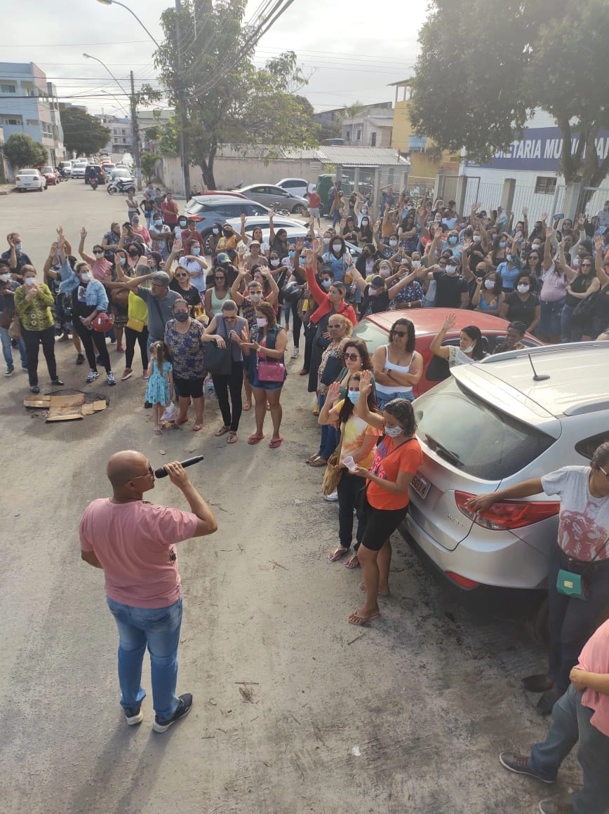 Greve Geral do Magistério da Rede Pública Municipal. Atividades grevista realizadas 08/07 