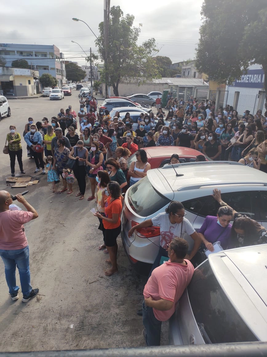 Greve Geral do Magistério da Rede Pública Municipal. Atividades grevista realizadas 08/07 