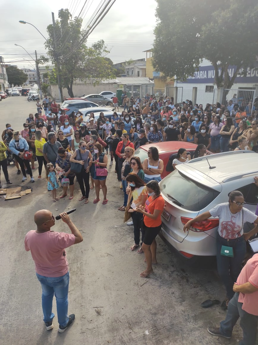 Greve Geral do Magistério da Rede Pública Municipal. Atividades grevista realizadas 08/07 