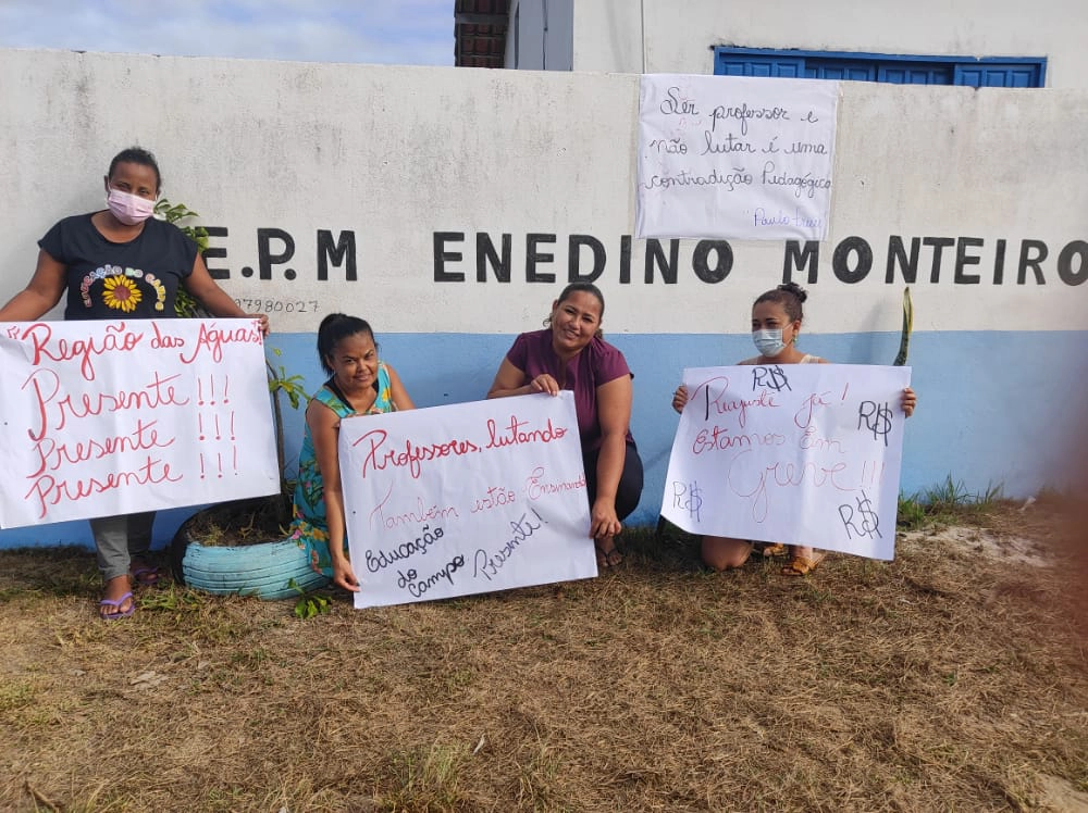 Greve Geral do Magistério da Rede Pública Municipal. Atividades grevista realizadas 08/07 