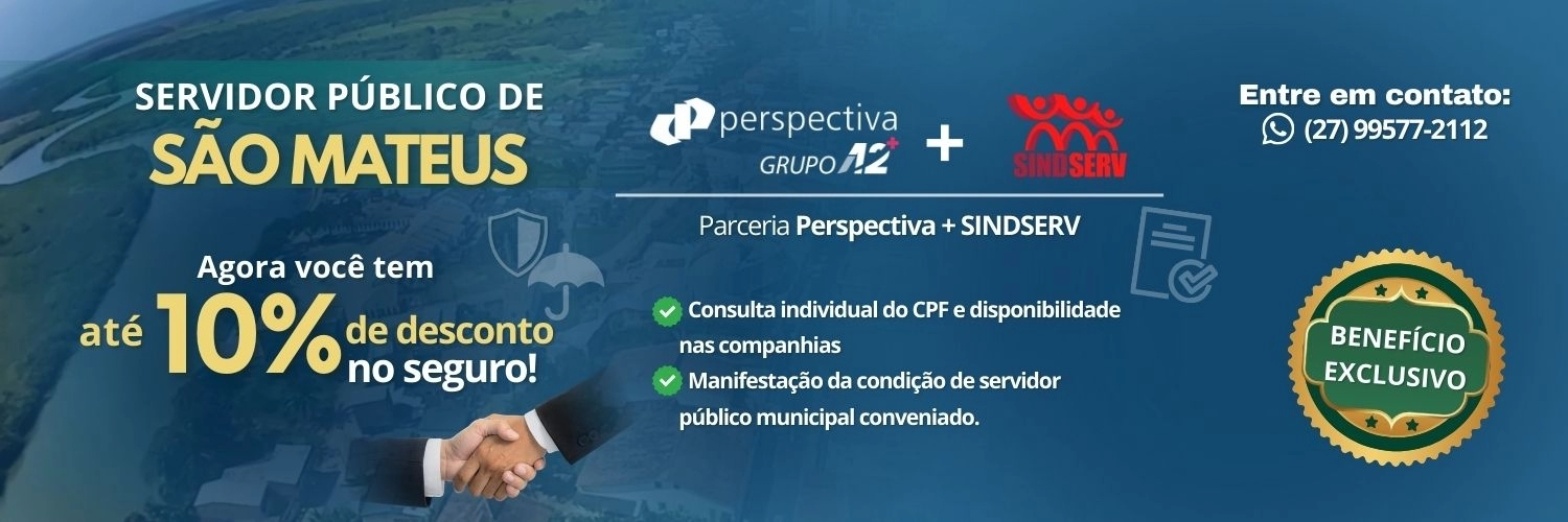 PARCERIA FIRMADA- SINDSERV+PESPECTIVA