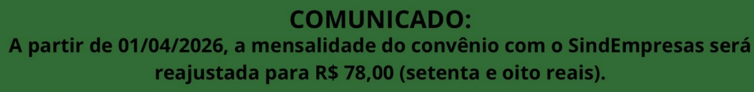 Reajuste SindEmpresas