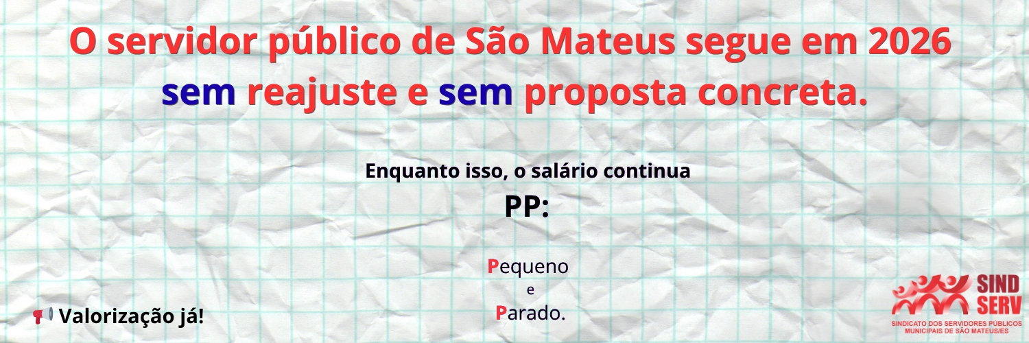 VALORIZAÇÃO JÁ.CAMPANHA SALARIAL 2026