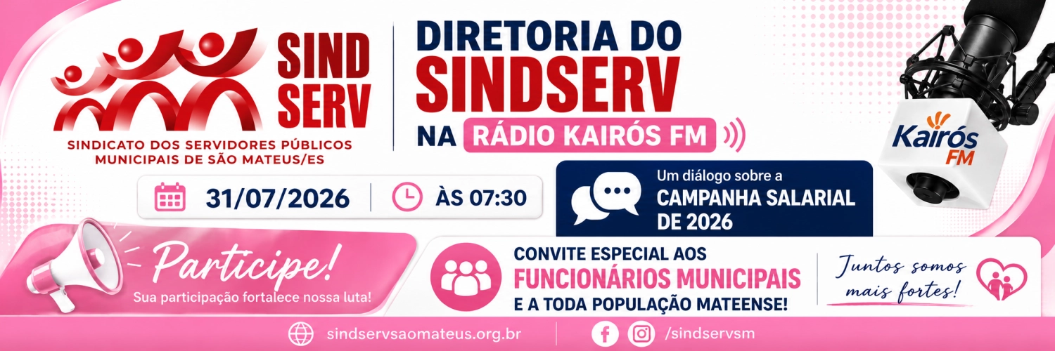 Diálogo com a rádio Kairós sobre Campanha Salarial 2026