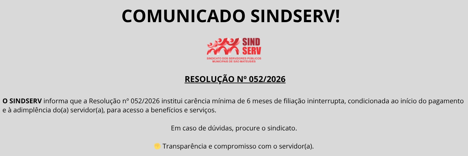 Resolução 052/2026