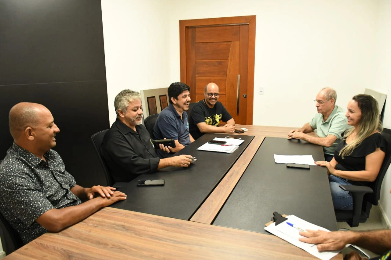 Reunião com Sindicatos e o  Prefeito Daniel Santana